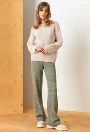 Spodnie Barbara Geratti #S8348BG xaki/tuman
