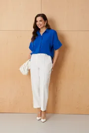 Blouse Panda #120443 vasilkovyj
