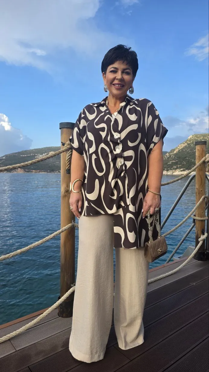 Blouse Vittoria Queen #28923bl
