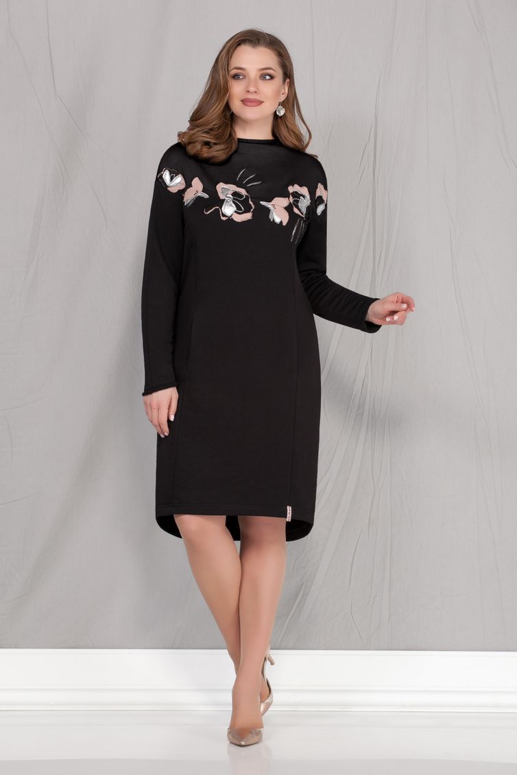 Dress Ivelta plus #1727 chern