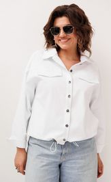 Жакет Anelli Laurel 1816 четкий белый