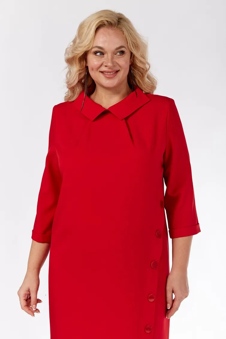 Sukienka Vilena-fashion #896 krasnyj