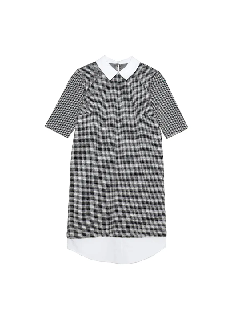 Sukienka Conte Elegant #19S-841TSP grey-white 164