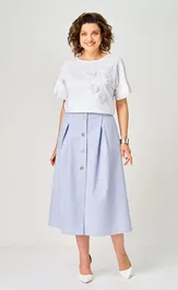 Юбка Rumoda 2290 голубой