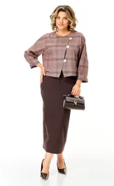Костюм Michel Chic 1422/2 шотландка