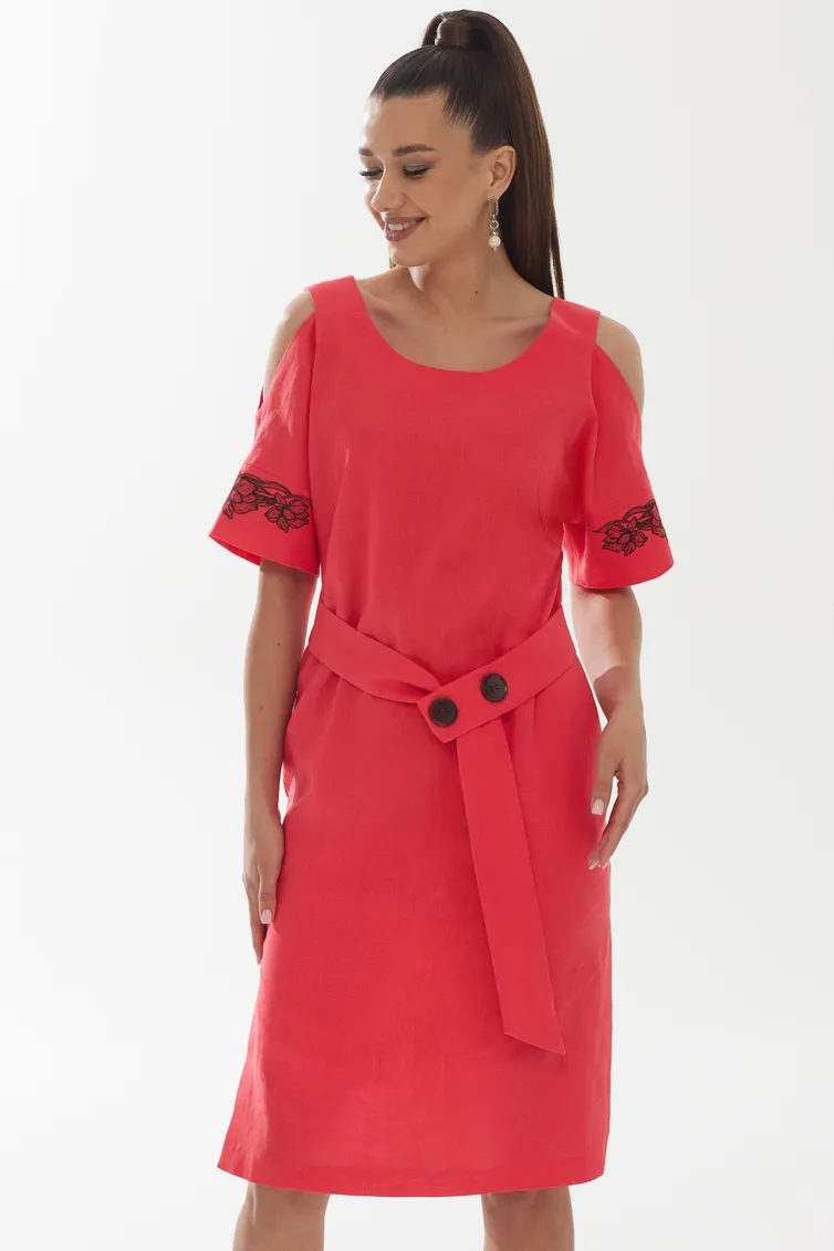 Sukienka Galean Style #895.1 korall