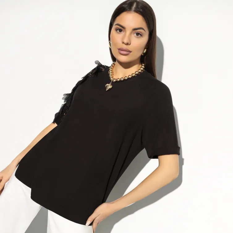 Koszula CHARUTTI #Zakruzhila lyubov (super black)
