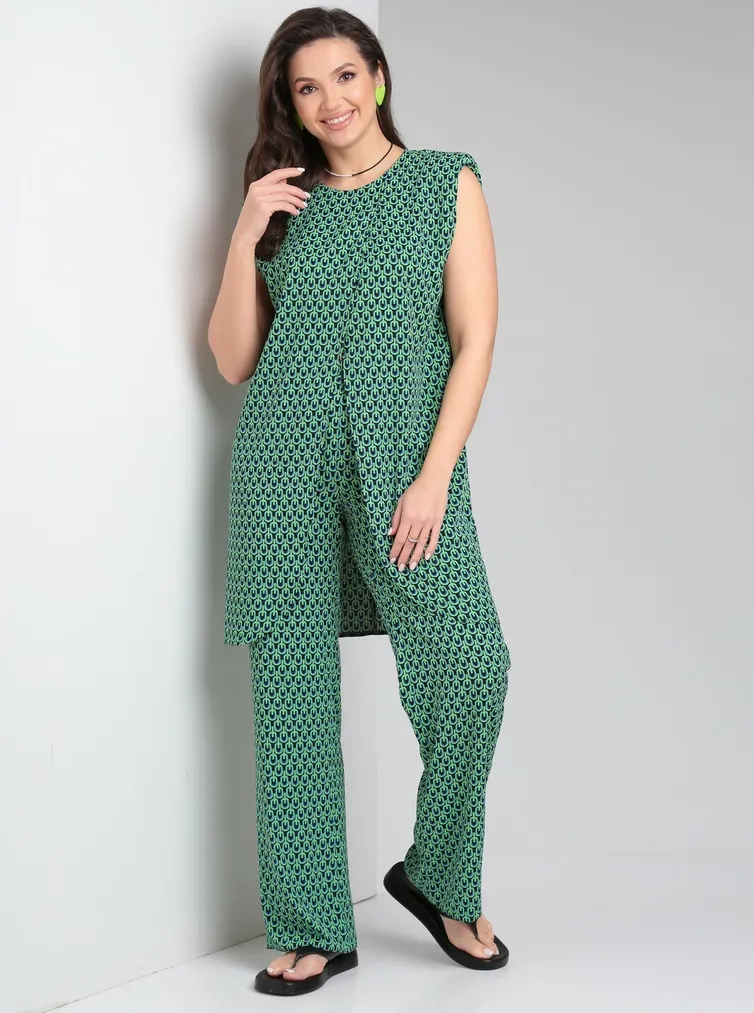 Garnitur Vilena-fashion #961 zelenyj
