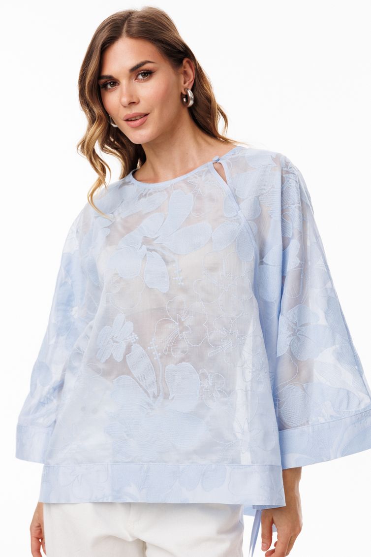 Блузка EOLA арт. 3110 голубой
