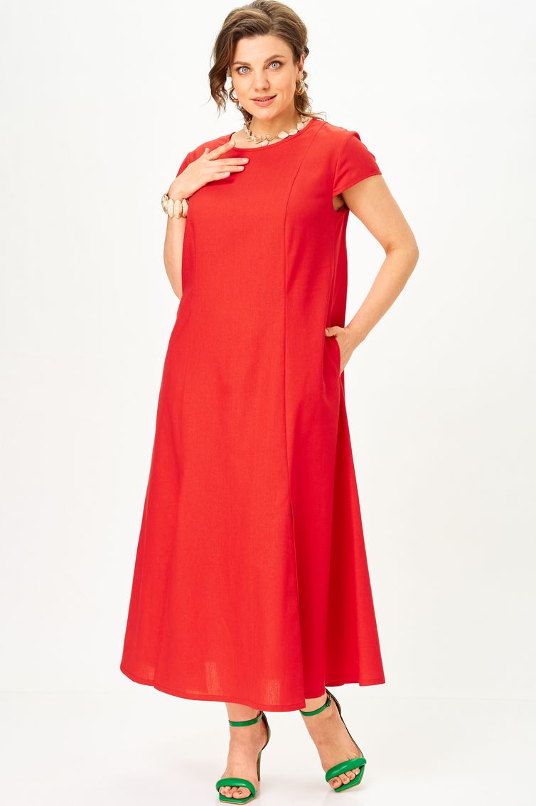 Платье SOVA арт. 11322 красный