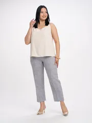Bluzka FASHION CENTRE #P-4132/Molochnyj