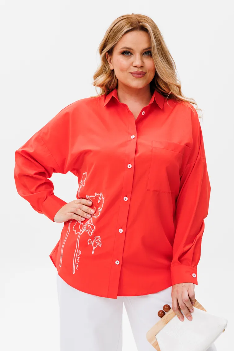 Blouse Michel Chic #778 korall