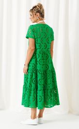 Платье Beautiful & Free 6462 зелёный