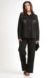 Garnitur Ladis Line #1534 chernyj