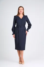 Sukienka Vilena-fashion #653 temno-sinij