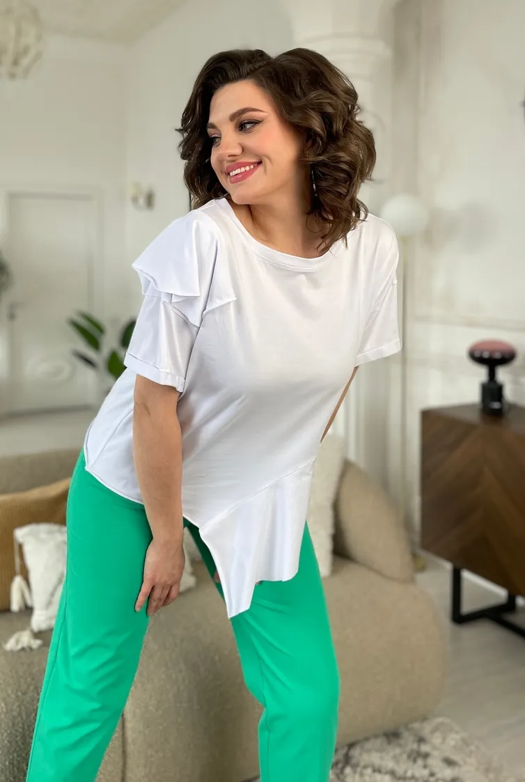 Блуза Rumoda арт. 2122 бел