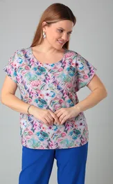 Блузка BLISS 8700 Розовый CAMILE