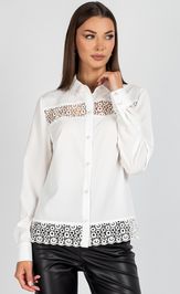 Blouse VIZAVI 737 molochnyj