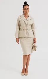 Костюм Galean Style 961 бежевый