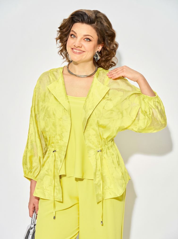 Suit Liliana #1535 limonnyj