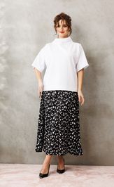 Комплект Anastasia 1316 бело-черный