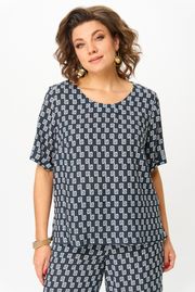 Комплект БелЭльСтиль арт. 875-322/605-273 синий принт