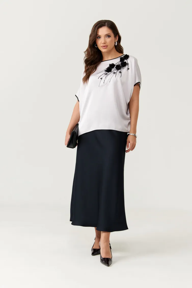 Bluzka PND #84040 serebryanyj