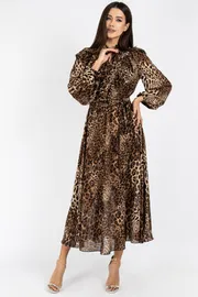 Sukienka VIZAVI #813.2 leopard