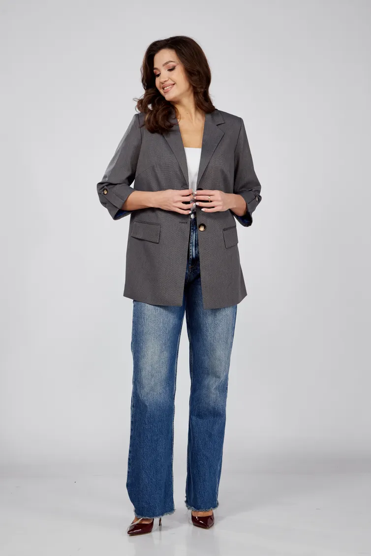 Żakiet Verita moda #N-2277.1 seryj