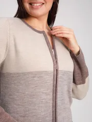 Sweter BONADI #1916 kapuchino
