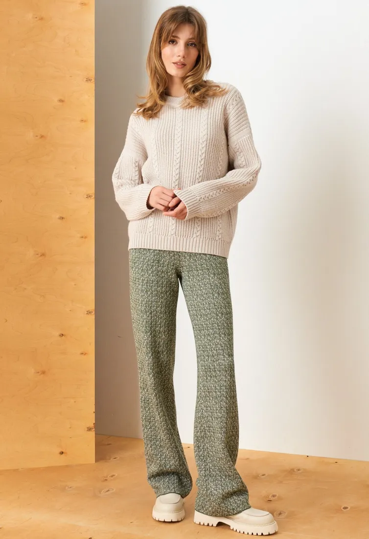 Spodnie Barbara Geratti #S8348BG xaki/tuman