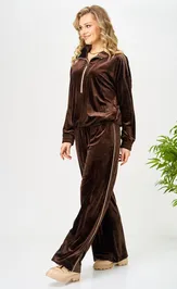 Костюм Ava fashion М-166 коричневый