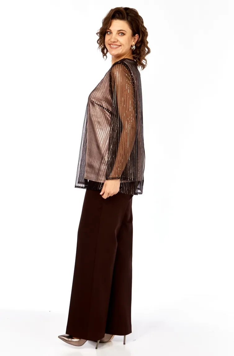 Suit Milora #1407 shokolad
