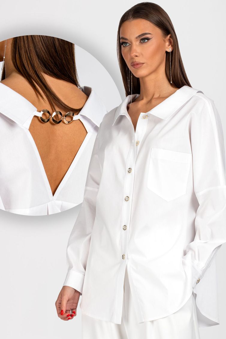 Blouse VIZAVI #727 belyj