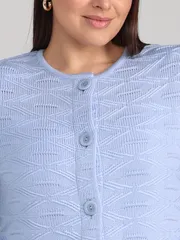 Sweter BONADI #2081 goluboj