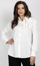 Blouse VIZAVI 810 molochnyj