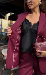 Garnitur Dilana Vip 2152 marsala