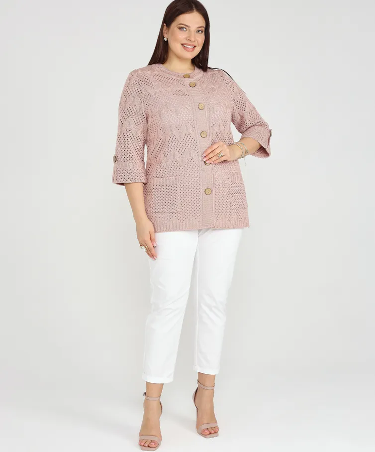 Sweter BONADI #2187 pudra