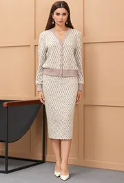 Костюм Galean Style арт. 903 бежевый
