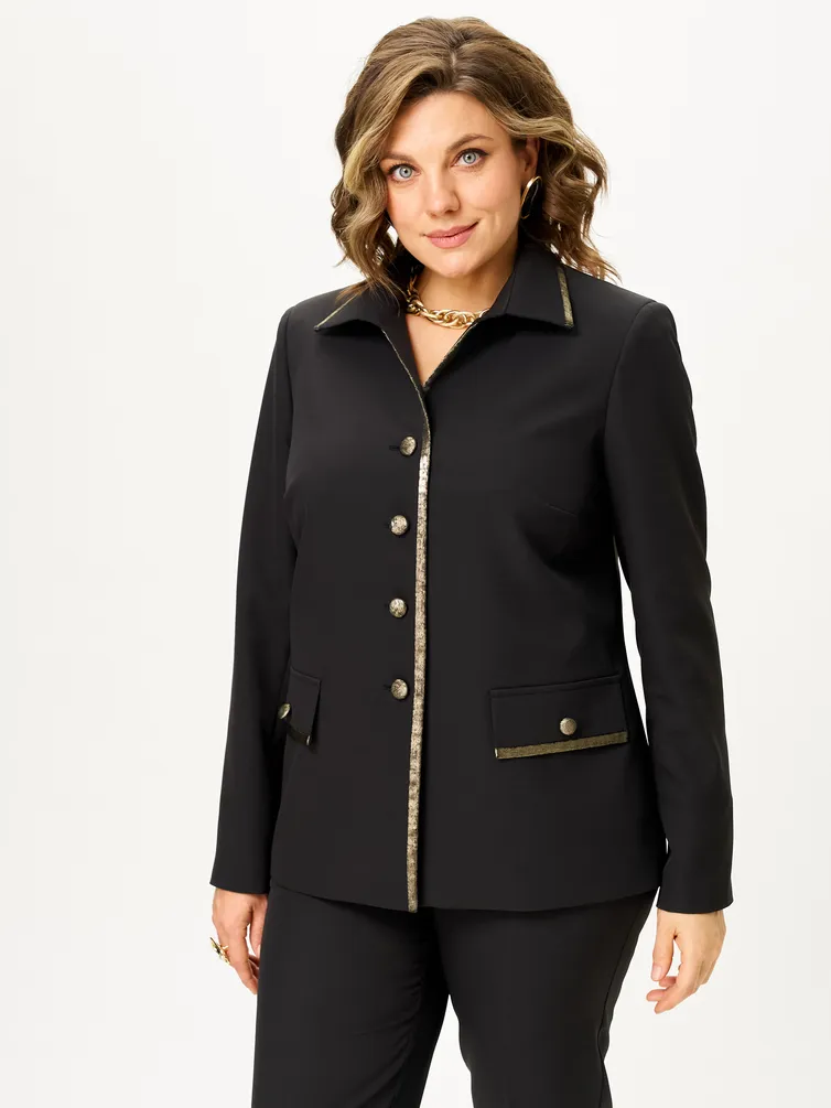 Garnitur Vilena-fashion #1202 chernyj