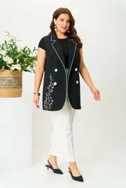 Żakiet Ava fashion #M-111 chernyj