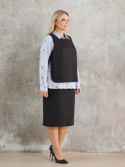 Spódnica NOVITA #1348 chernyj