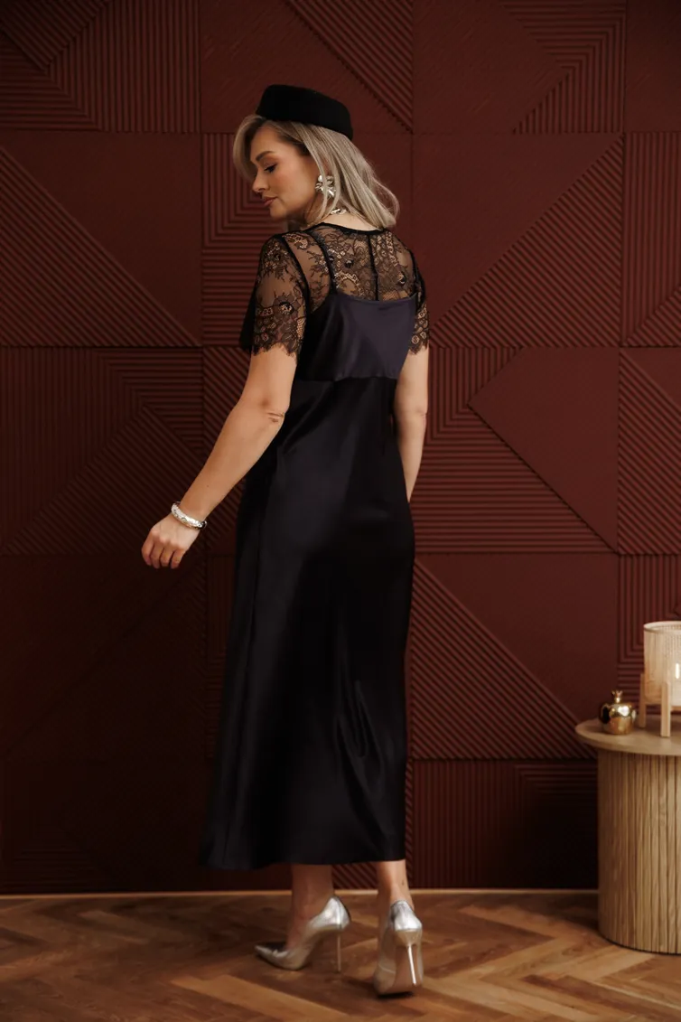 Dress Anastasia #1405 chern