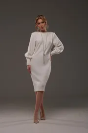 Платье Galean Style арт. 957 белый