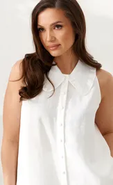 Костюм PAPAYA P1685-1 белый двойка