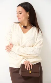 Jumper Verita moda N-2495.1 molochnyj