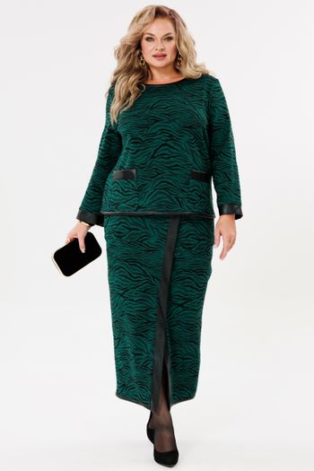 1394 зеленый, зебра