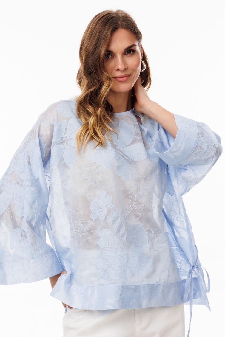 Блузка EOLA арт. 3110 голубой