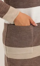 Sweter BONADI 2122 kapuchino