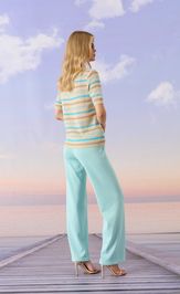 Джемпер Barbara Geratti С4951BG песок/лазурь